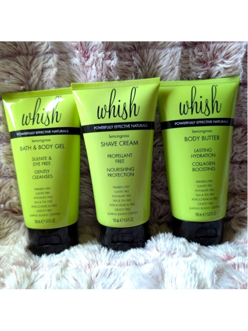 Whish Body Essentials 3 Pack All Natural & Cruelty Free